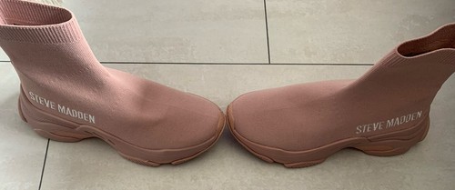 Steve madden pink sock - madden,