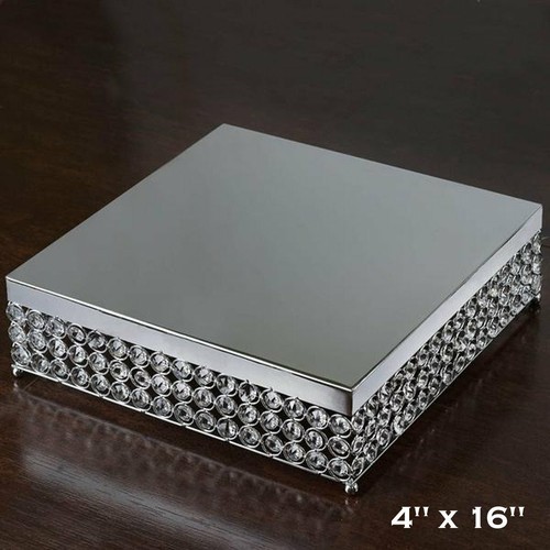 Cake stand wide square - cake,