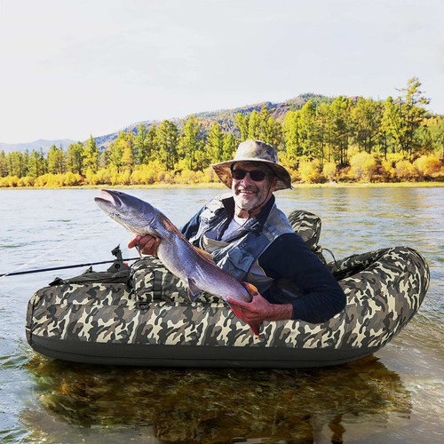 Foldable fishing boat shaped - foldable, v-shaped
