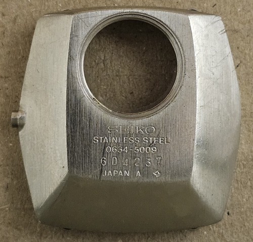 Seiko 0634 5009 case - seiko, back