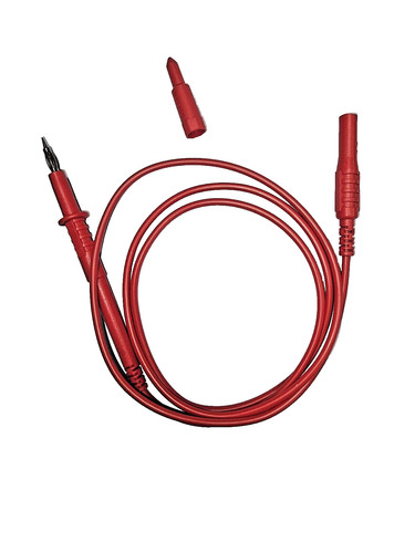 Earth bond test lead for - bond, (red)