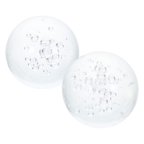Pcs bubble decor - 2, glass