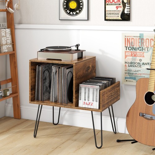 Record player stand turntable - record,