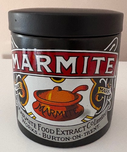 Marmite storage pot with lid - storage,