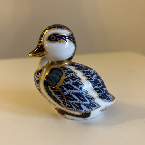 Royal crown derby paperweight - crown,