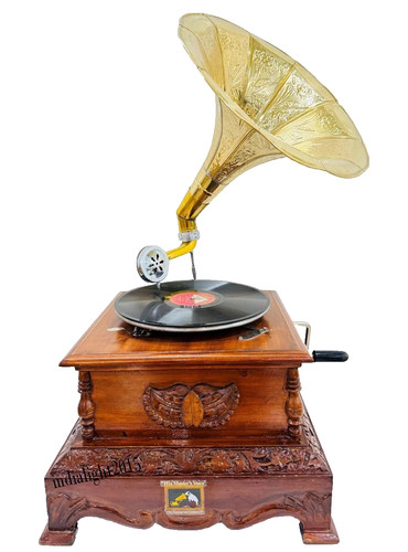 Hmv vintage gramophone fully - hmv,