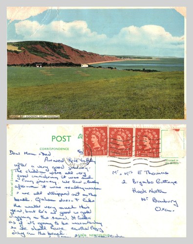 Vintage postcard sandy bay - -,