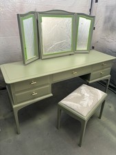 FREE DELIVERY AND COLOUR OF CHOICE Stag dressing table 5 drawer vintage retro 