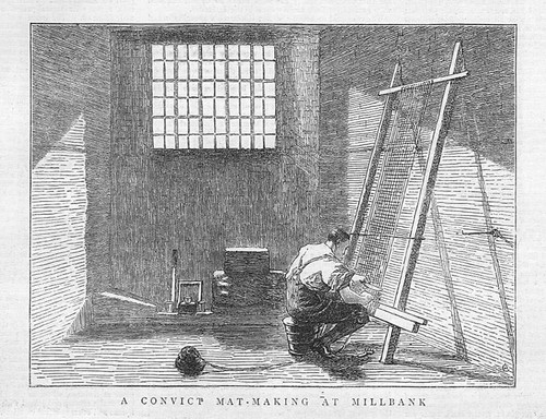 London convict mat making - london,