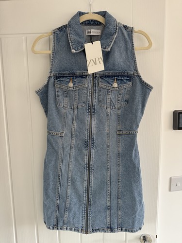 Zara denim dress medium - dress,