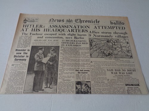 Ww2 wartime newspaper - newspaper, news