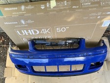 VOLKSWAGEN MK3 POLO 6N2 1996-2001 FACELIFT FRONT BUMPER In Blue