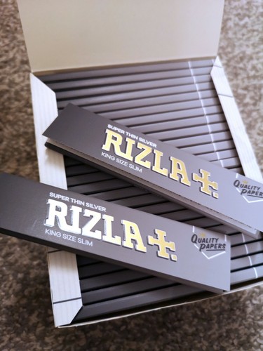 Rizla silver king size slim - silver,