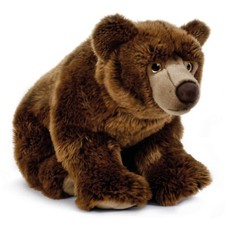 Grizzly Bear Soft Toy Animal