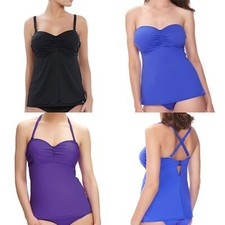 Fantasie Swimwear Los Cabos Bandeau Multiway Flared Tankini Top 6159