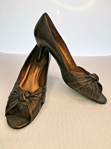 Mary ladies gold leather - g,