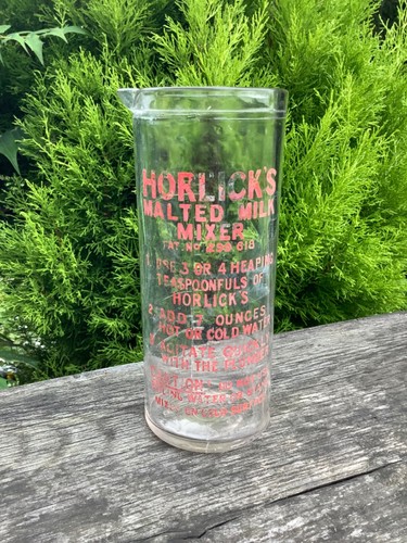 Vintage horlicks mixer jar - vintage, /