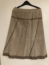 Beth Terrell Beige Leather