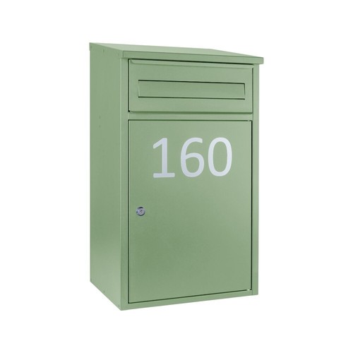 Outdoor wall mounted parcel - mounted, &