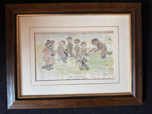 Vintage punch magazine golf - magazine,