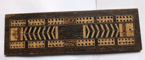 Vintage cribbage board - cribbage,