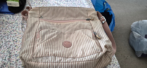 Kipling medium striped - kipling,