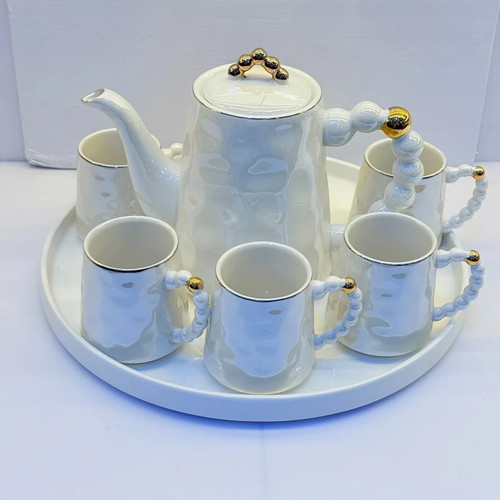 Luxury beaded ceramic tea - ceramic,