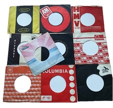 Ten Vintage Record Sleeves, In