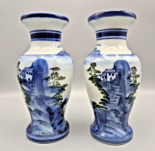 Vintage pair chinese blue - chinese,