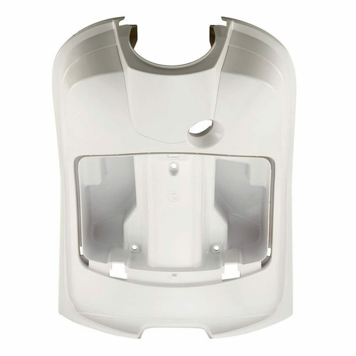 Rear bumper shield white - bumper,
