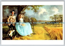 D324320 Mr and Mrs Andrews. Thomas Gainsborough R. A. The National Gallery. Lond