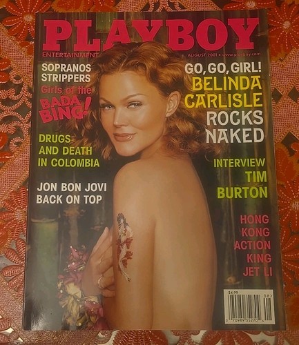 Playboy august 2001 belinda - playboy,
