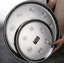 STAINLESS STEEL ROUND SERVING