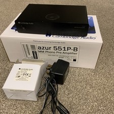 Cambridge Audio Azur 551P MM Phono Pre-amplifier Preamp Black With Original PSU