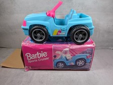 Mattel Barbie Blue Beach Jeep