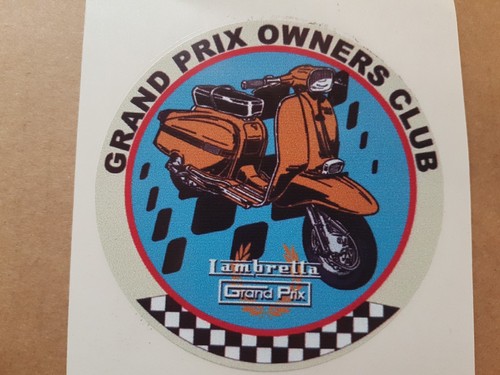 Lambretta grand prix owners - ,