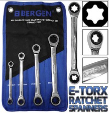 BERGEN E-TORX Ratchet Spanners