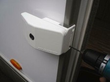 Milenco Caravan Motorhome Security Door Frame Sliding Lock 2646