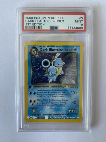 Dark blastoise holo - holo, team