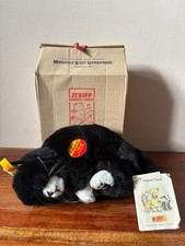 Steiff Jungkatze 20 black cat