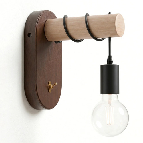 Modern wall lamp indoor wooden - wall,