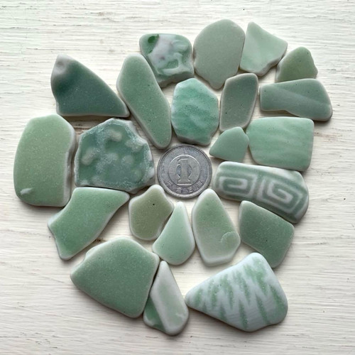 Sea glass from - glass,