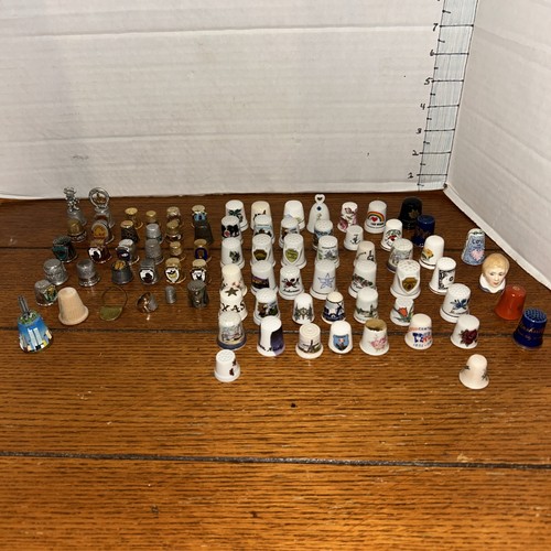 Thimbles lot over 75 - lot, of