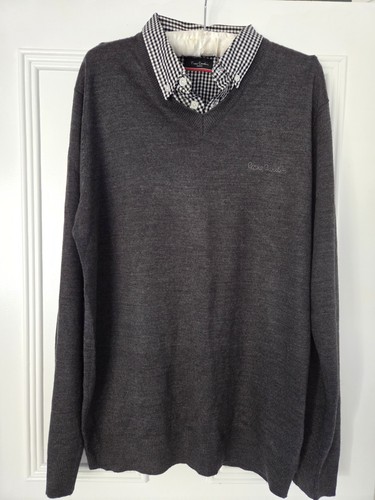 Mens pierre cardin mock shirt - cardin,