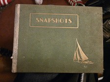 WW2 MILITARY PHOTO ALBUM, 38 ORIGINAL PHOTOS, SOLDIERS, VEHICLES, ETC