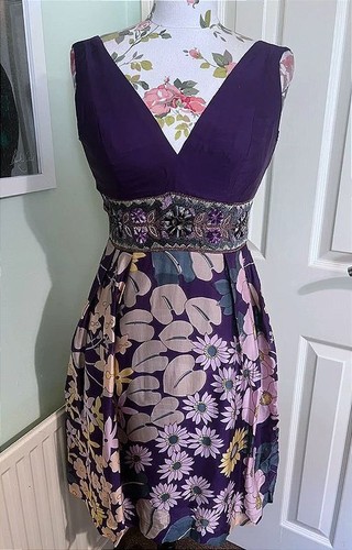 Derhy small purple knee length - derhy,