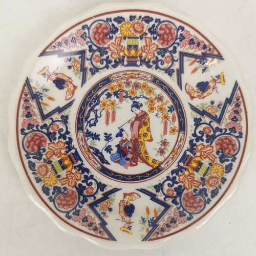Vintage japanese imari plate - imari,