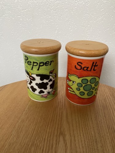 Cartoon cow and pig funky - cartoon,