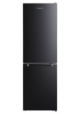 Dent Cookology 174L Freestanding Fridge Freezer 2 Door - Black CFF174BK