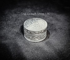 925 SILVER TRINKET BOX Ornate